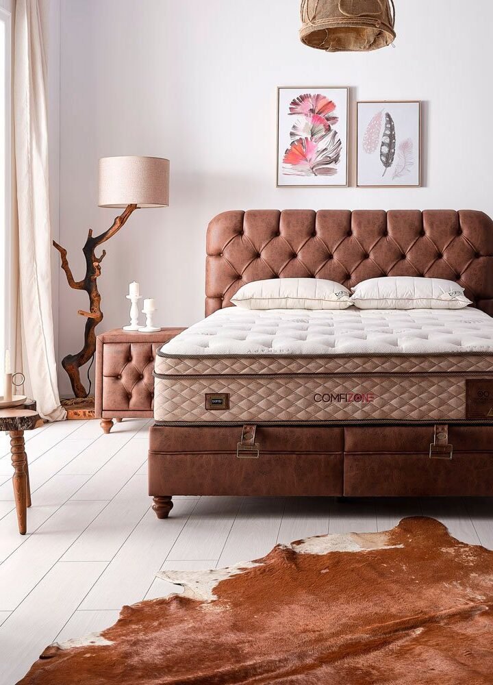 Bambi Comfizone Set (Kastanjebruin/Beige)